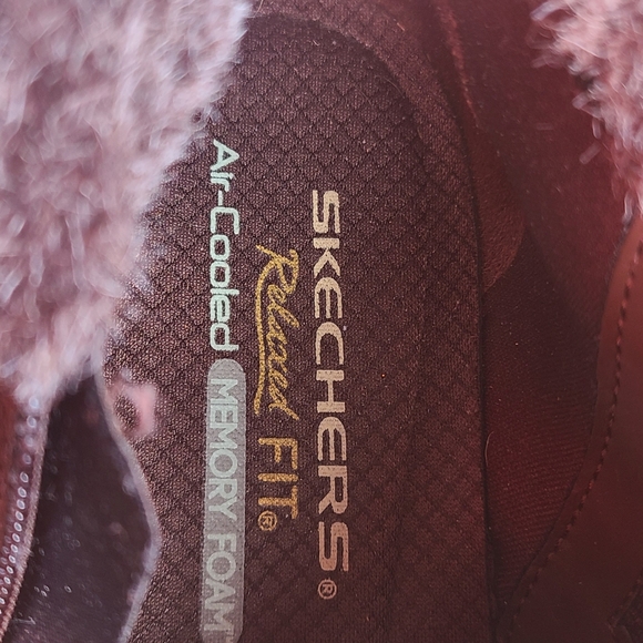 Sketcher's memory foam leather boots - Picture 6 of 7